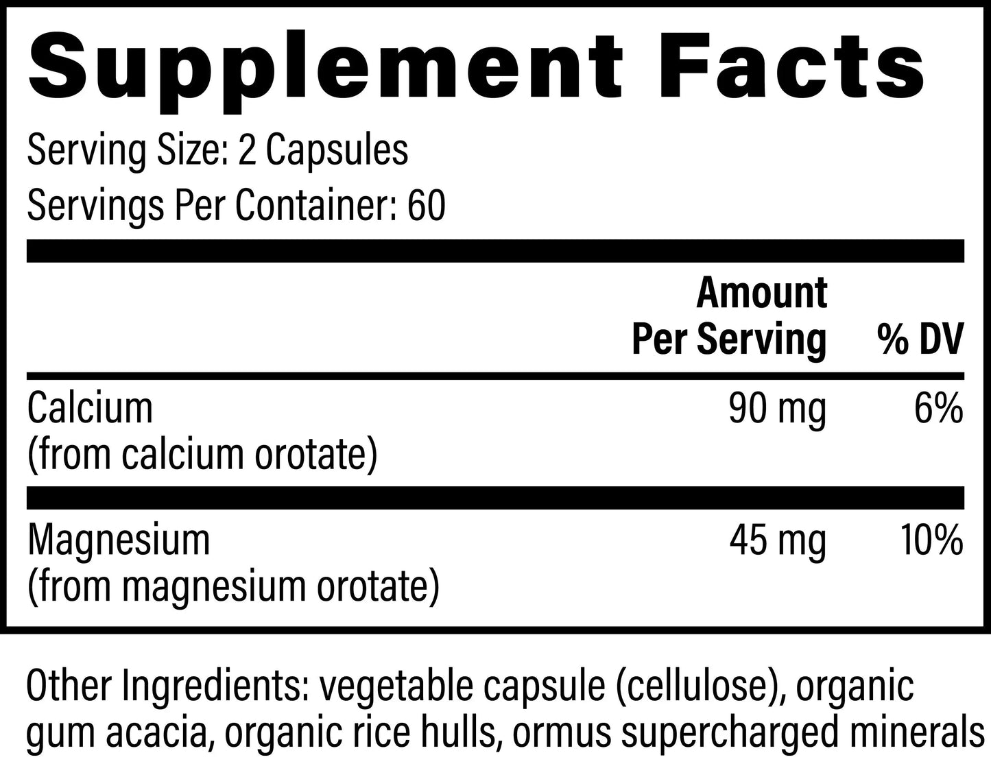 Calcium & Magnesium - HH Health