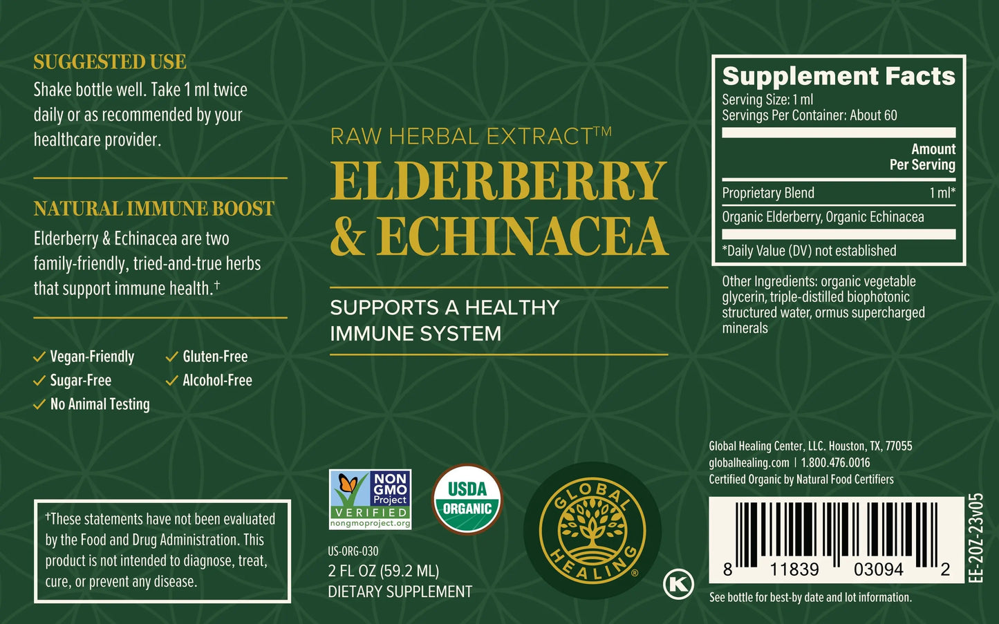 Elderberry & Echinacea - HH Health