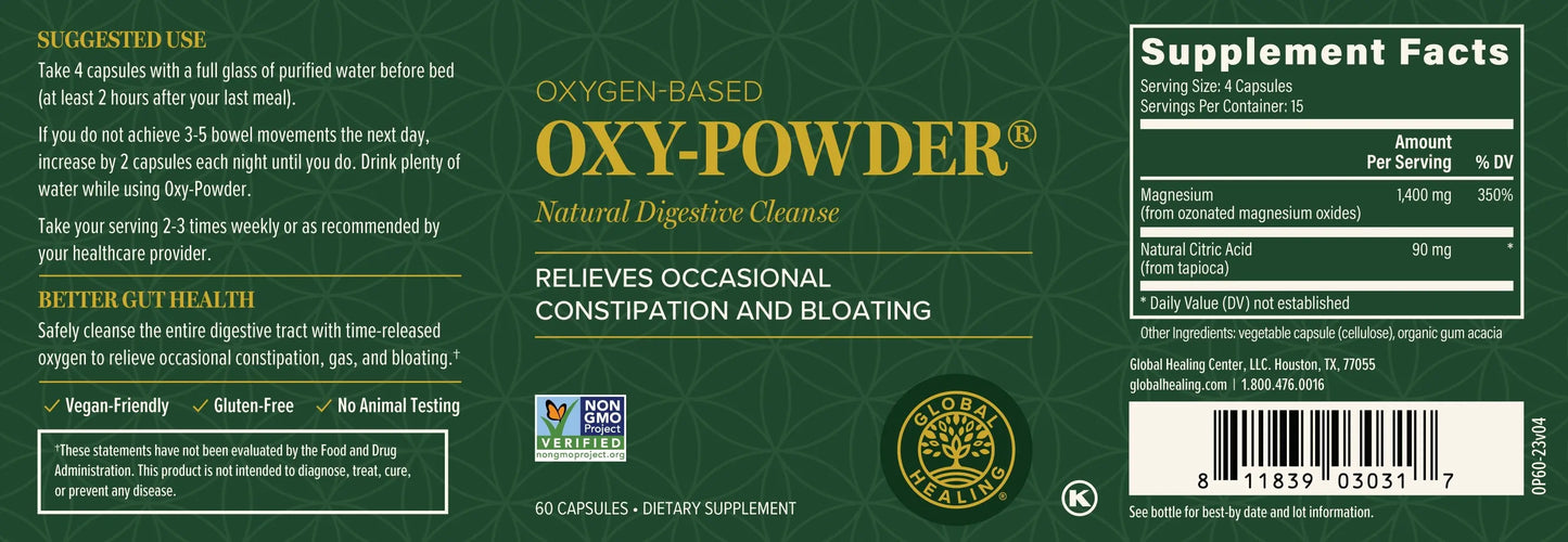 Oxy-Powder® 60 Capsules - HH Health