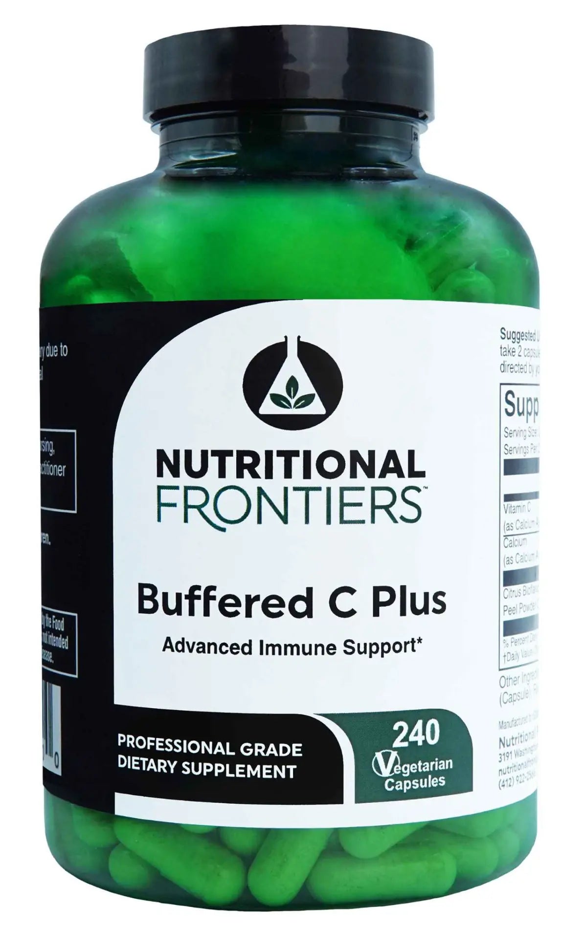 Buffered C Plus (240 capsules) - HH Health
