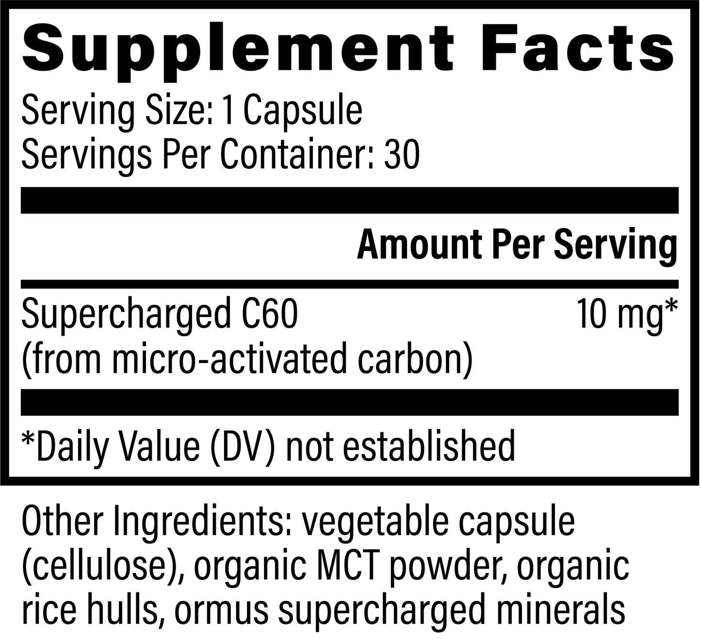 Supercharged C60® - HH Health