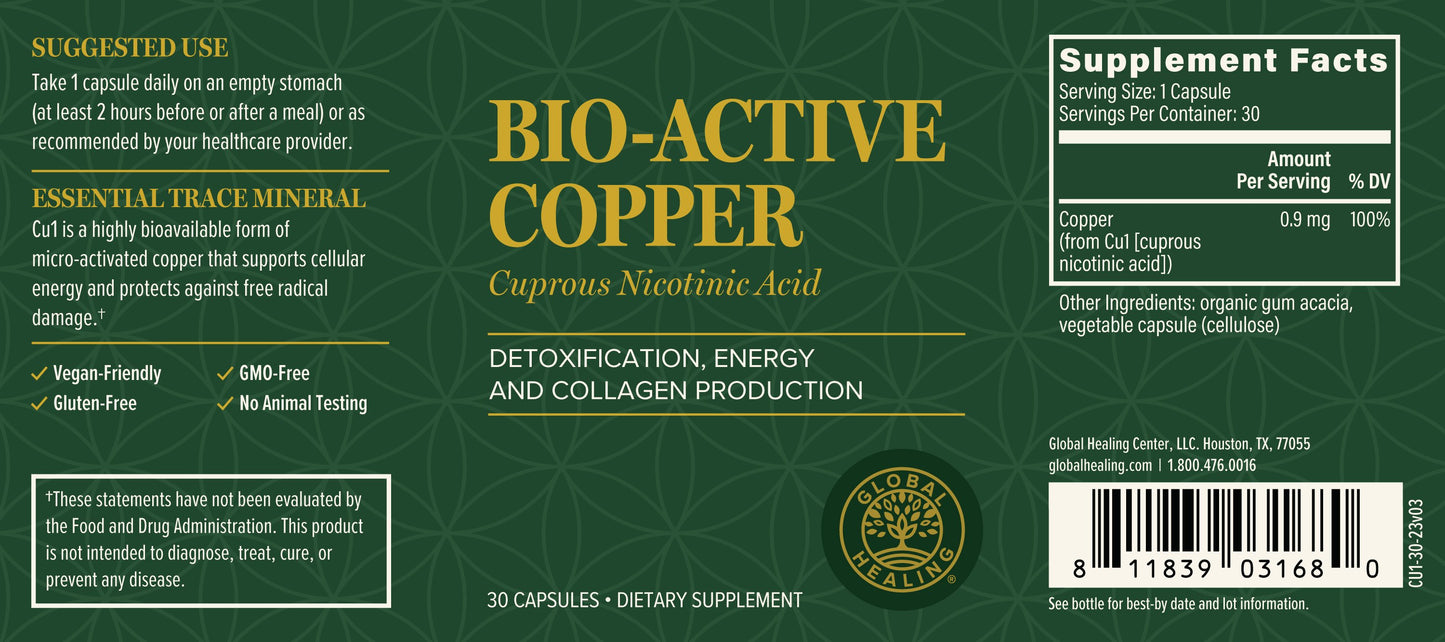 Bio-Active Copper